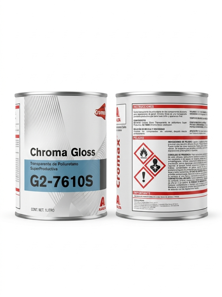 Cromax Chroma Gloss G2-7610S – Barniz Acrílico Poliuretano 2K