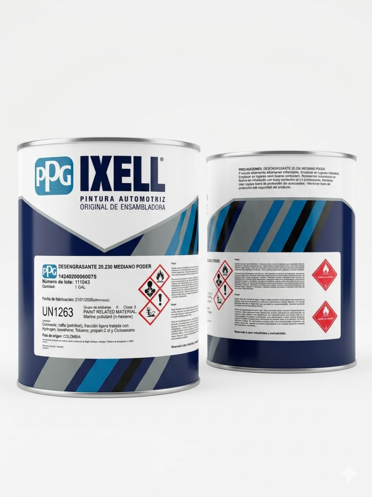 Desengrasante 20.230 Mediano Poder — Ixell