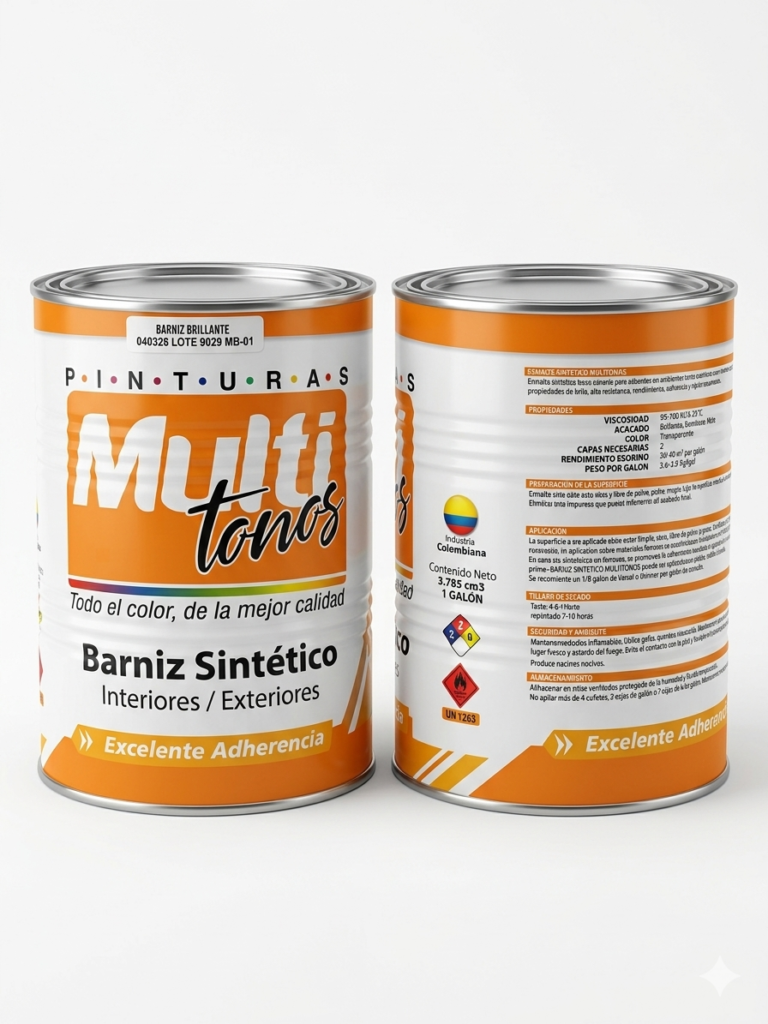 Barniz Sintetico Multitonos