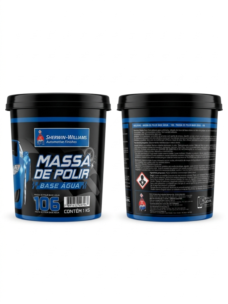 Sherwin-Williams Massa de Polir Base Água 106 – N°2 (Pulidora Base Agua)