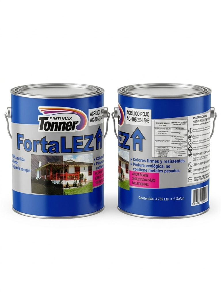 Fortaleza — Látex Acrílico para Uso Exterior (Tonner)