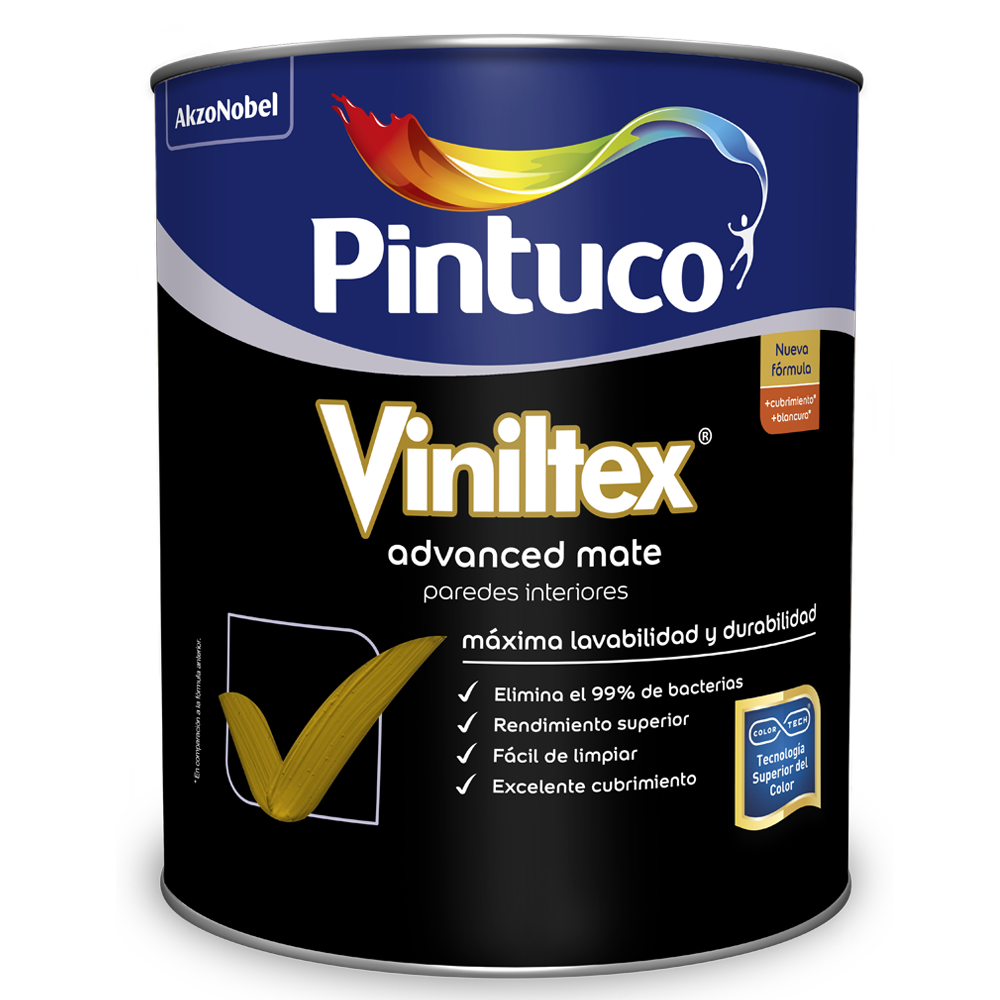 Vinilitex Advanced Mate — Paredes Interiores