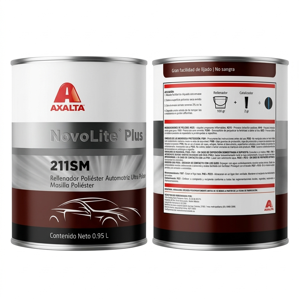 Rellenador Axalta NovoLite Plus 211SM