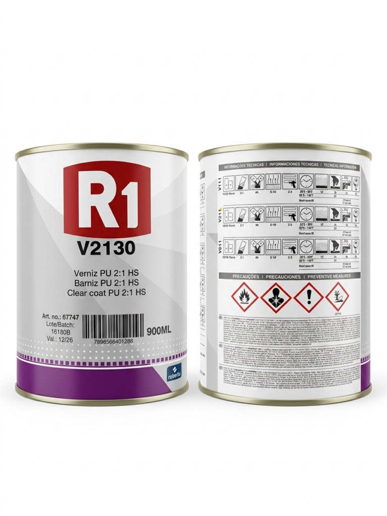 Roberlo R1 V2130 PU 2:1 HS – Barniz / Verniz Alta Productividad