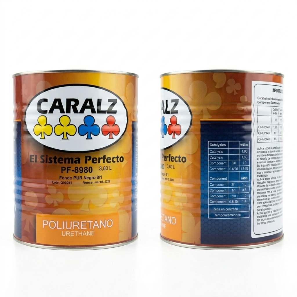 Caralz Fondo PUR Blanco 8/1 PF-8990 Galón