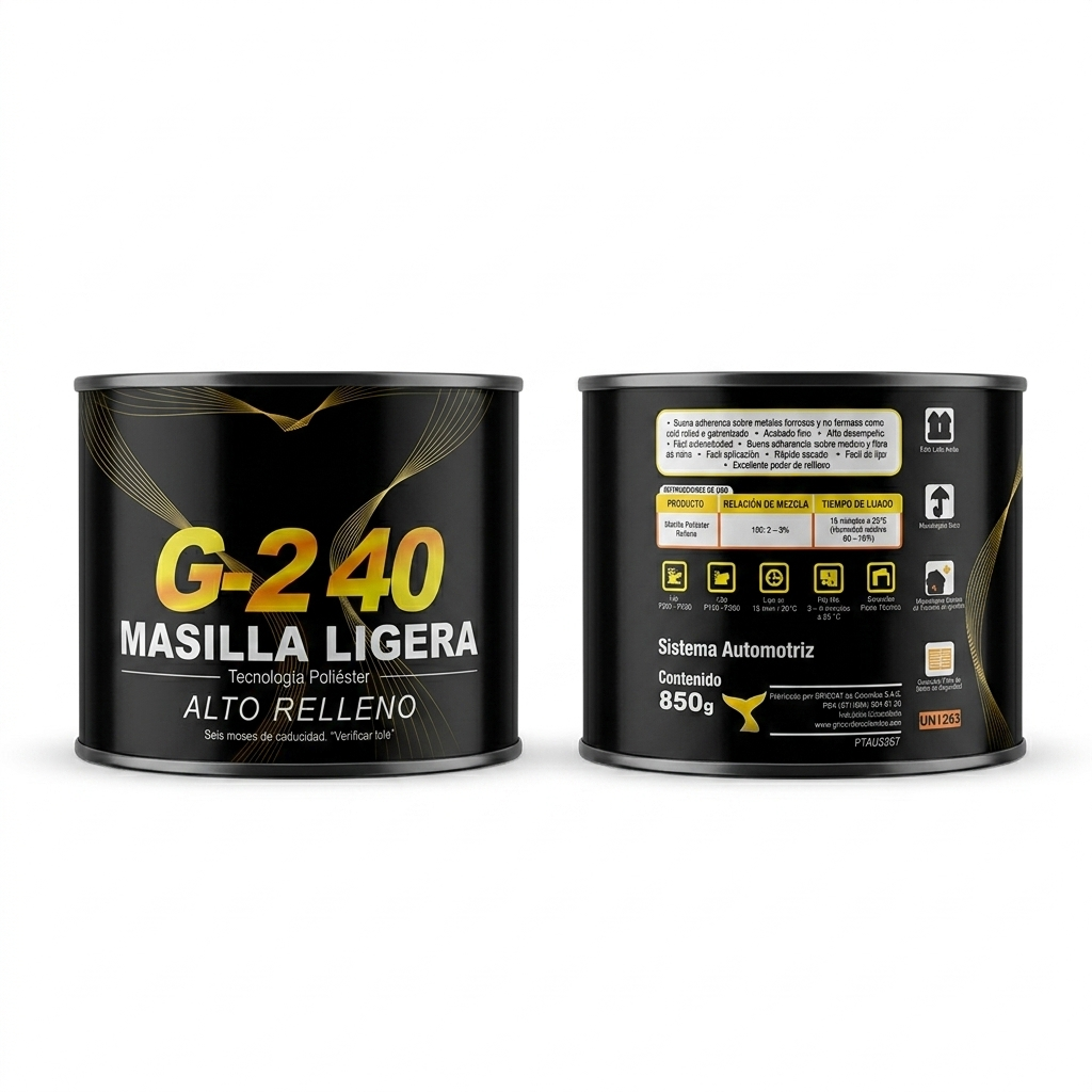 G-240 Masilla Ligera Gricoat 850 g