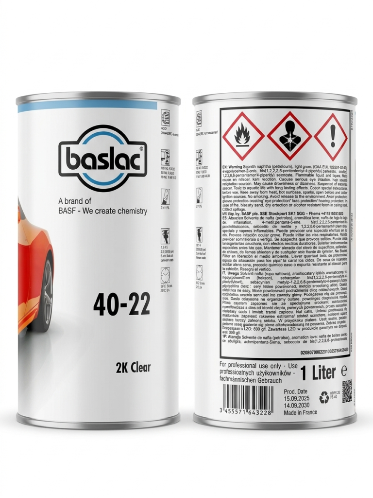 Baslac 40-22 2K Clear – Barniz Universal MS