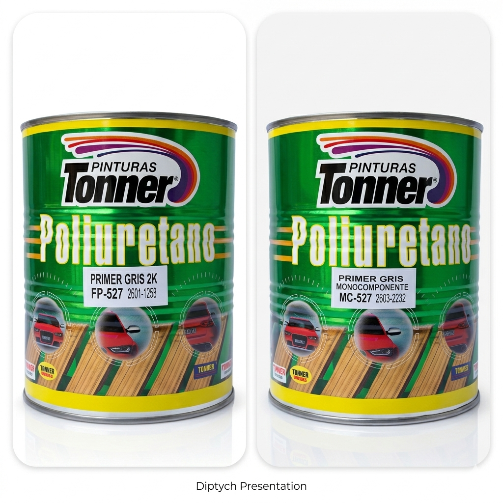 Tonner Fondo Poliuretano 2K Negro FP-530